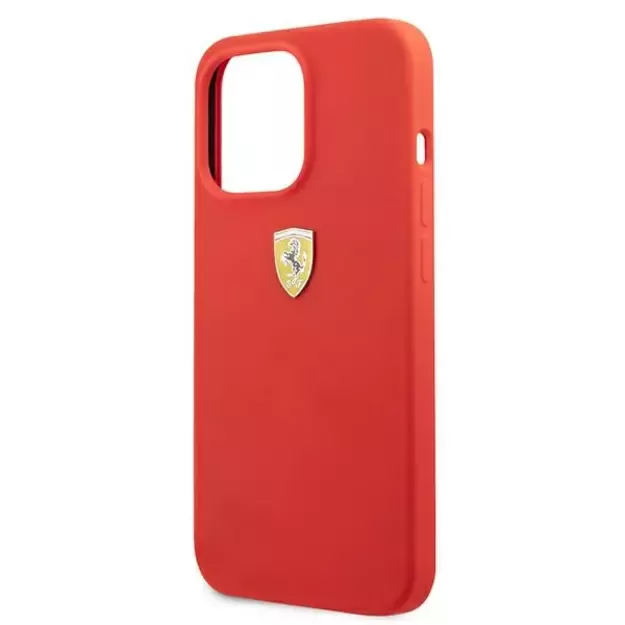 Ferrari FESSIHCP13XRE iPhone 13 Pro Max 6.7&quot  red/red hardcase Silicone 5
