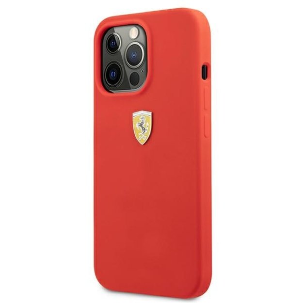 Ferrari FESSIHCP13XRE iPhone 13 Pro Max 6.7&quot  red/red hardcase Silicone 6