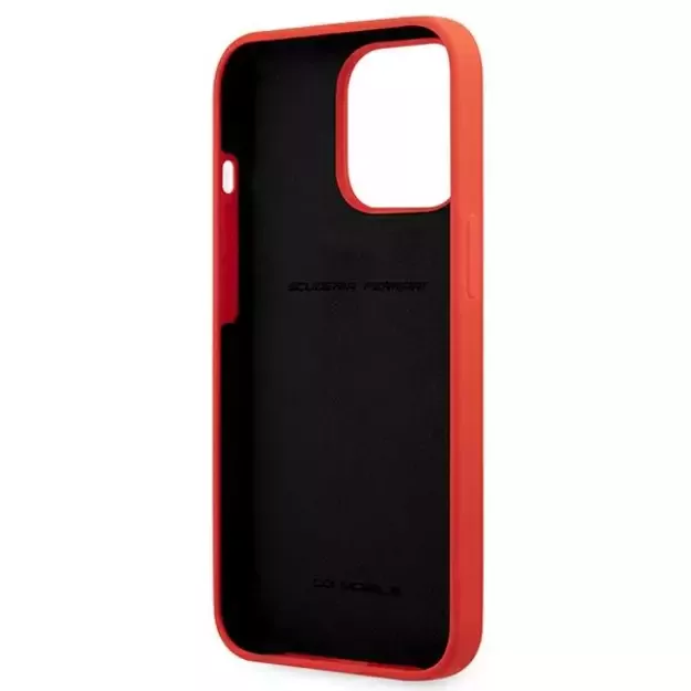 Ferrari FESSIHCP13XRE iPhone 13 Pro Max 6.7&quot  red/red hardcase Silicone 7