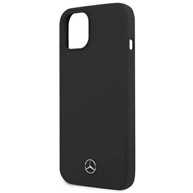 Mercedes MEHCP13SSILBK iPhone 13 mini 5,4  czarny/black hardcase Silicone Line 12