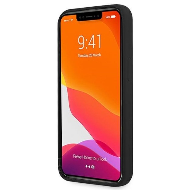 Mercedes MEHCP13SSILBK iPhone 13 mini 5,4  czarny/black hardcase Silicone Line 11