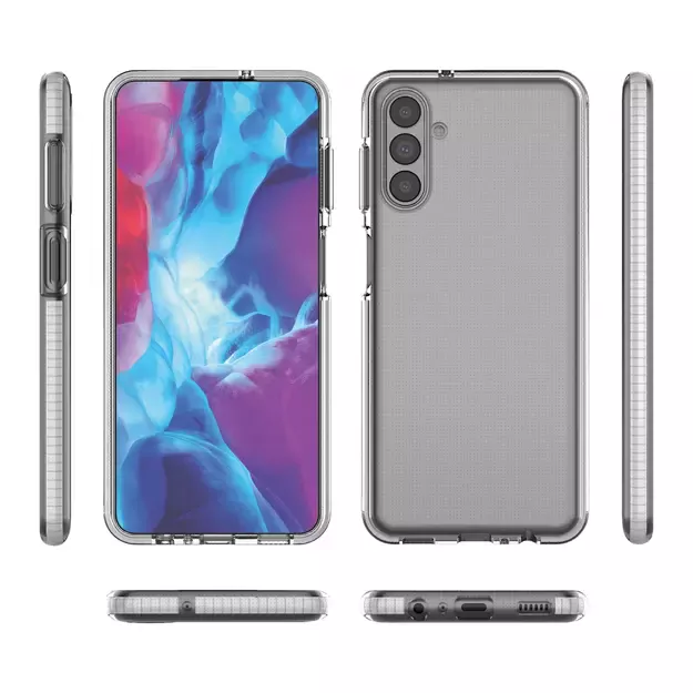 Spring Case cover gel cover with colored frame for Samsung Galaxy A13 5G black 1