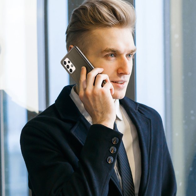 Dux Ducis Fino case is made of nylon material for Samsung Galaxy A73 green 7