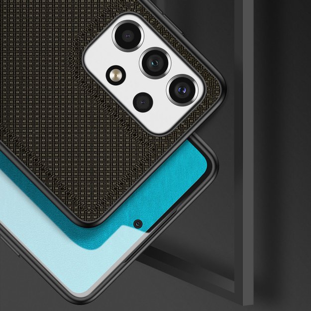 Dux Ducis Fino case is made of nylon material for Samsung Galaxy A73 green 2