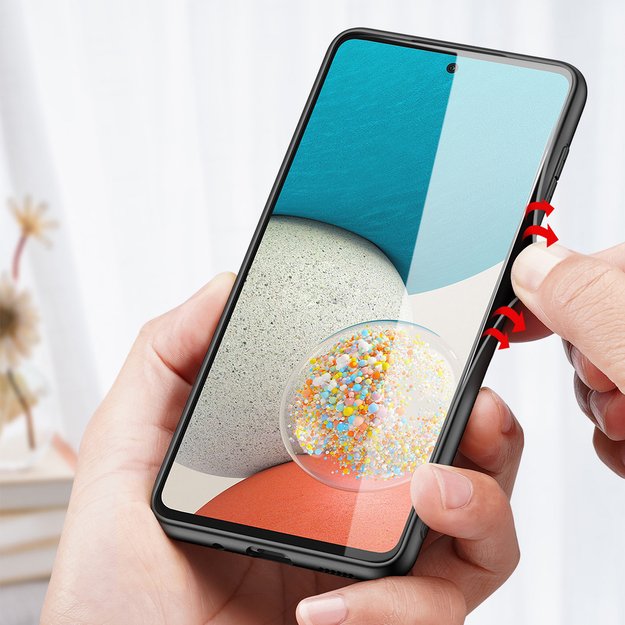 Dux Ducis Fino case is made of nylon material for Samsung Galaxy A73 green 6