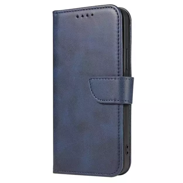 Magnet Case elegant case cover with a flap and stand function for Samsung Galaxy A03s (166.5) blue 9