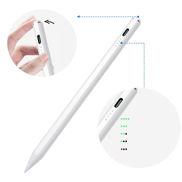 Joyroom JR-X9 Active Stylus for Apple iPad White (JR-X9) 5