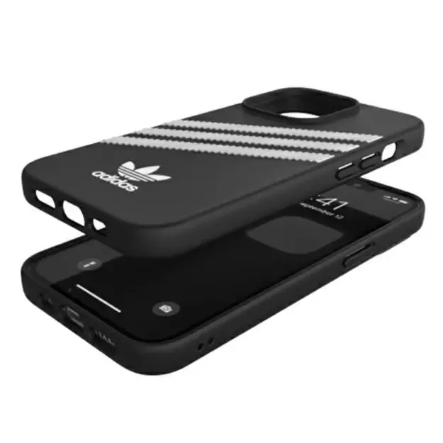 Adidas OR Moulded Case PU iPhone 13 Pro / 13 6,1  czarno biały / black white 47114 11