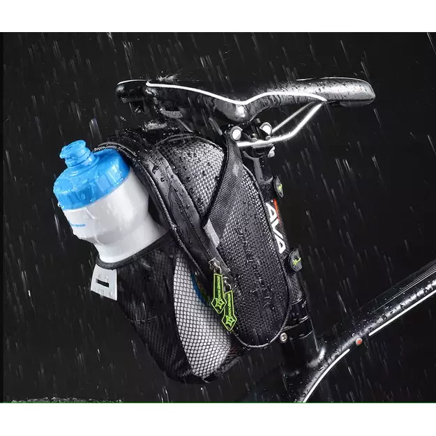 Rockbros C7-1 waterproof bicycle bag with saddle mounting 1.5l - black 13