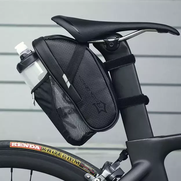Rockbros C7-1 waterproof bicycle bag with saddle mounting 1.5l - black 15
