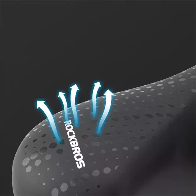 Rockbros 38218916001 MTB bicycle saddle - black 2