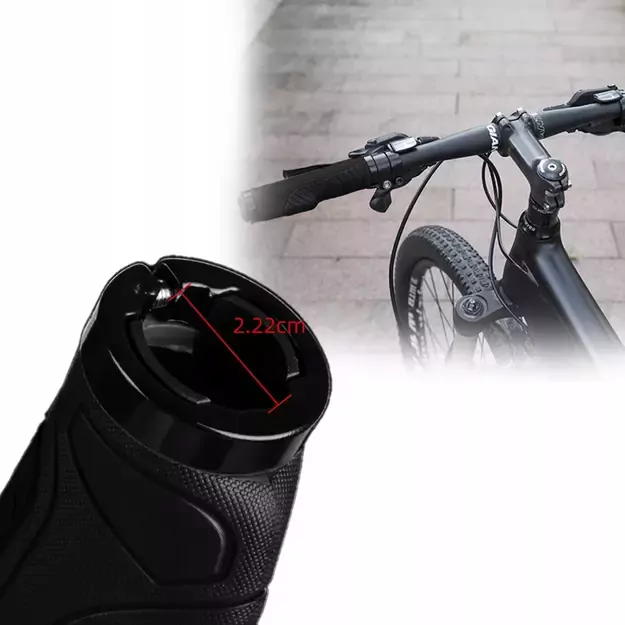 Rockbros BT1802BK bicycle grips - black 2