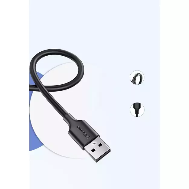 Ugreen US289 60136 micro USB / USB-A cable 1m - black 10