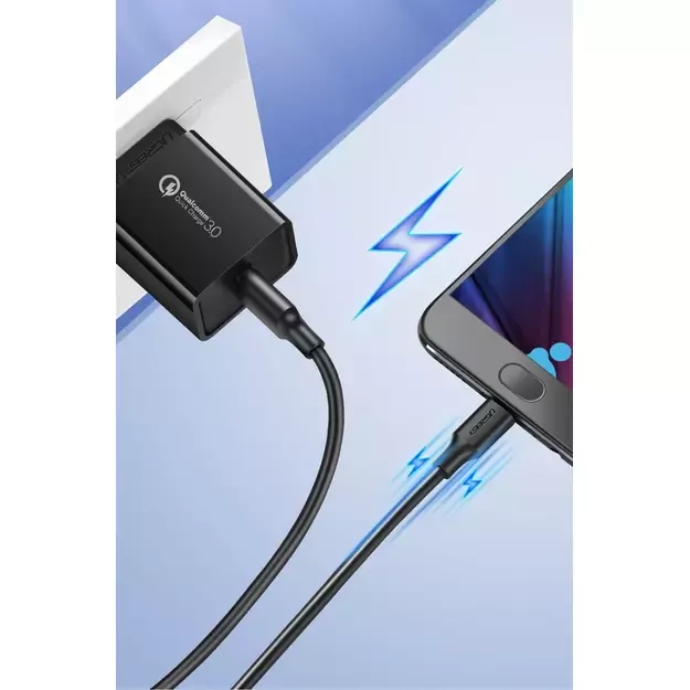 Ugreen US289 60136 micro USB / USB-A cable 1m - black 4