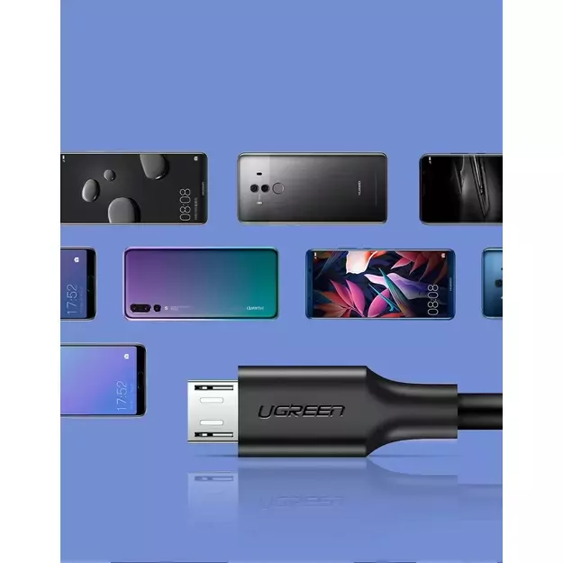 Ugreen US289 60136 micro USB / USB-A cable 1m - black 6