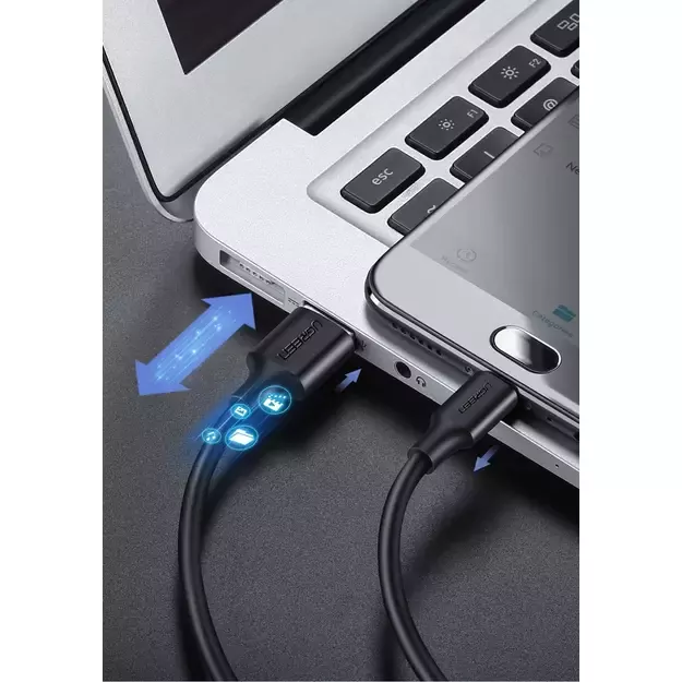 Ugreen US289 60136 micro USB / USB-A cable 1m - black 7