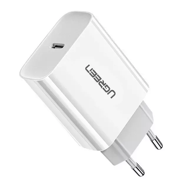 Ugreen USB charger Power Delivery 3.0 Quick Charge 4.0+ 20W 3A white (60450) 1