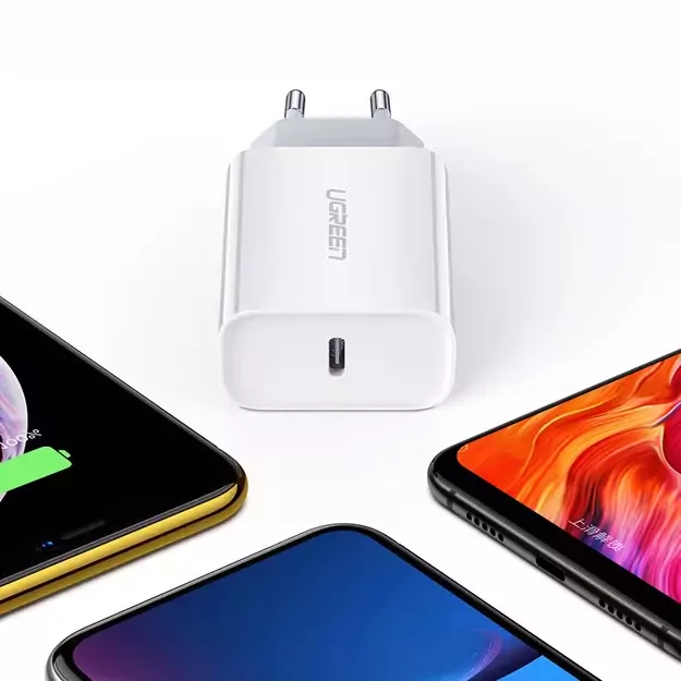 Ugreen USB charger Power Delivery 3.0 Quick Charge 4.0+ 20W 3A white (60450) 15