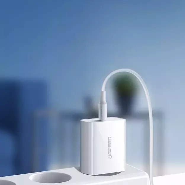 Ugreen USB charger Power Delivery 3.0 Quick Charge 4.0+ 20W 3A white (60450) 12