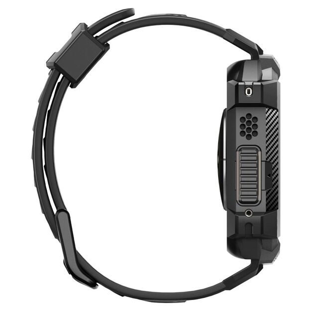 Spigen Rugged Armor Pro Apple Watch Ultra (49mm) Strap Case - Black 6