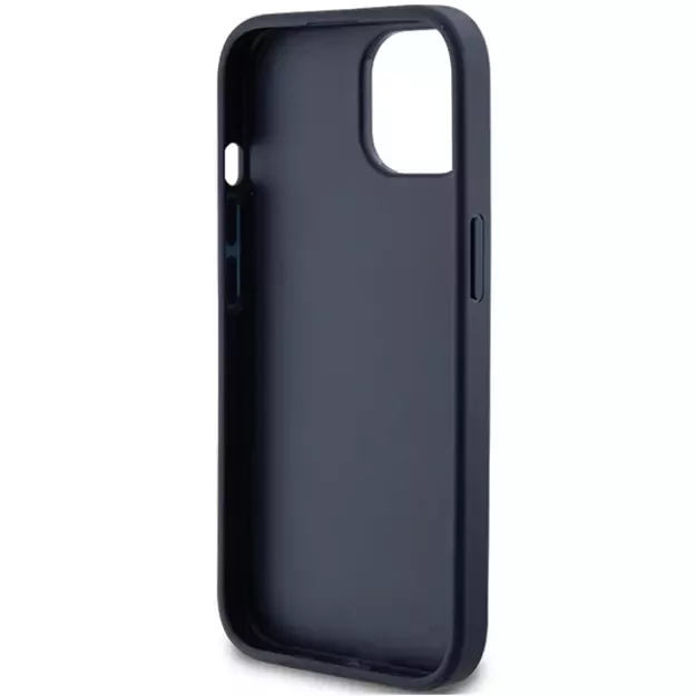 Guess 4G Triangle Metal Logo case for iPhone 15 Plus / 14 Plus - blue 13