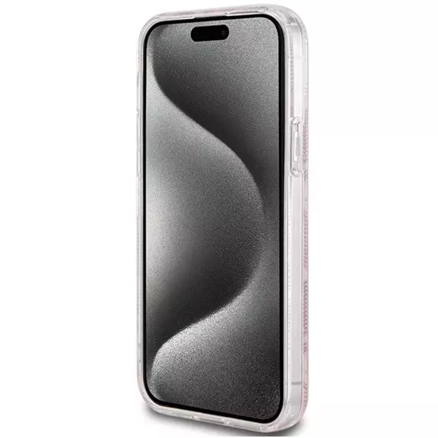 Guess IML GCube MagSafe case for iPhone 15 Plus / 14 Plus - pink 11