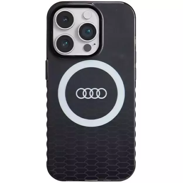 Audi IML Big Logo MagSafe case for iPhone 14 Pro - black