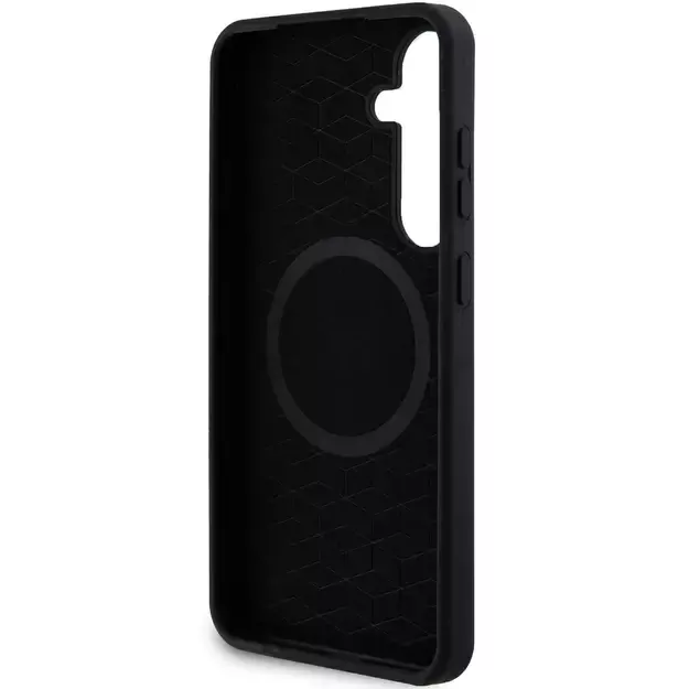 BMW M Silicone Printed Ring MagSafe case for Samsung Galaxy S24+ - black 6