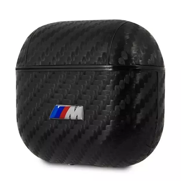 BMW BMA3WMPUCA AirPods 3 cover czarny/black PU Carbon M Collection 2