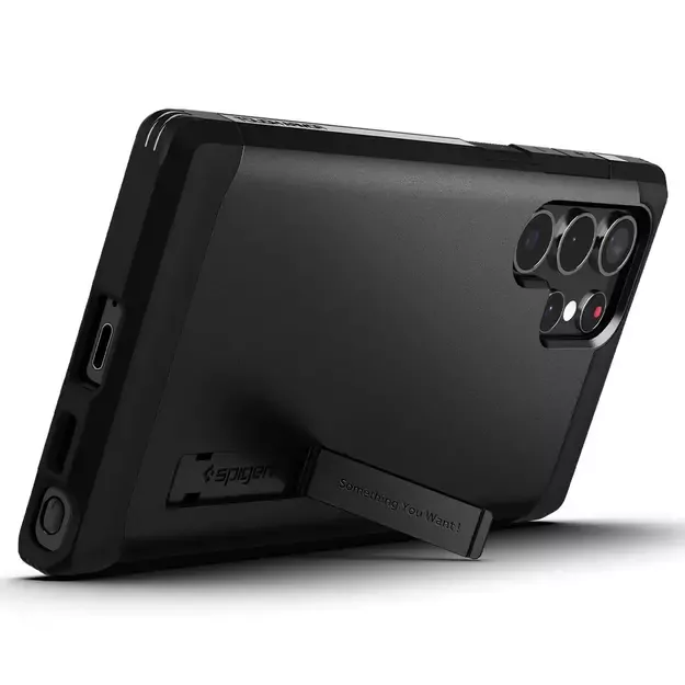 Spigen Tough Armor Case for Samsung Galaxy S22 Ultra - Black 27