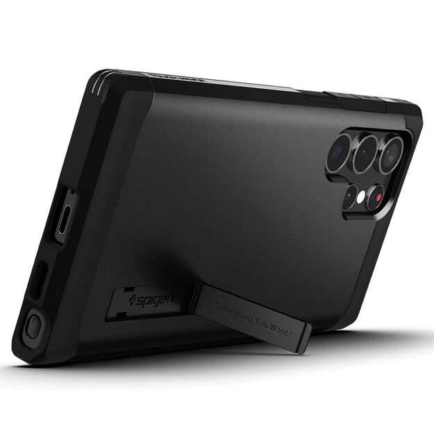 Spigen Tough Armor Case for Samsung Galaxy S22 Ultra - Black 13