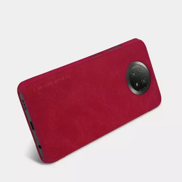 Nillkin Qin leather holster case for Xiaomi Redmi Note 9T 5G brown 36