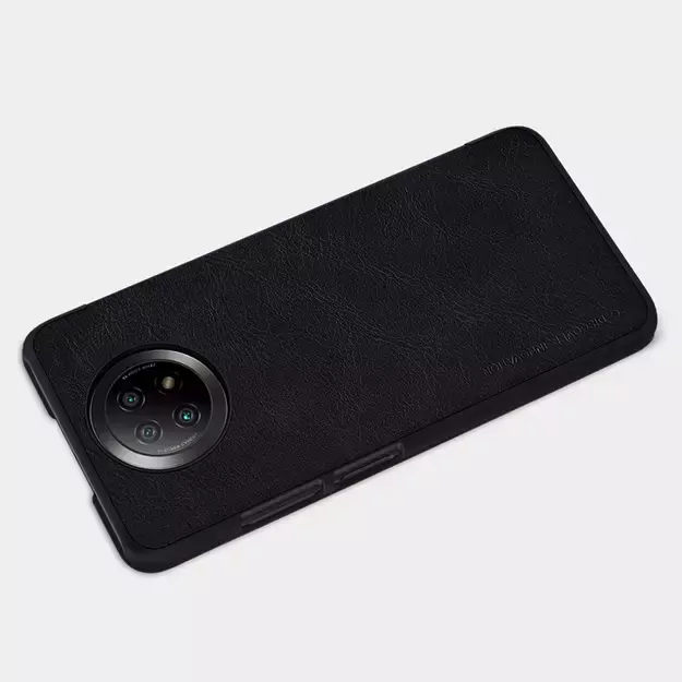Nillkin Qin leather holster case for Xiaomi Redmi Note 9T 5G brown 40