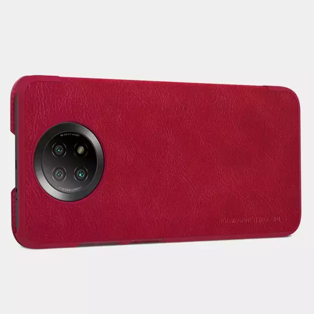 Nillkin Qin leather holster case for Xiaomi Redmi Note 9T 5G brown 35
