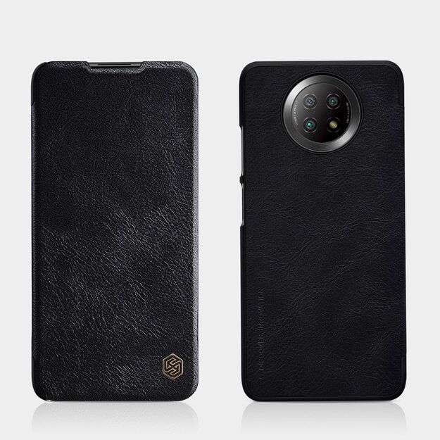 Nillkin Qin leather holster case for Xiaomi Redmi Note 9T 5G brown 16