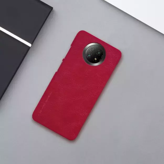 Nillkin Qin leather holster case for Xiaomi Redmi Note 9T 5G brown 38