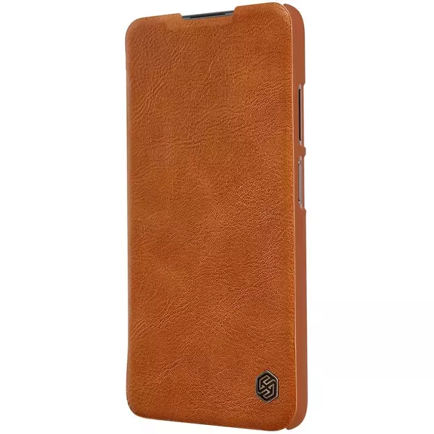 Nillkin Qin leather holster case for Xiaomi Redmi Note 9T 5G brown 25