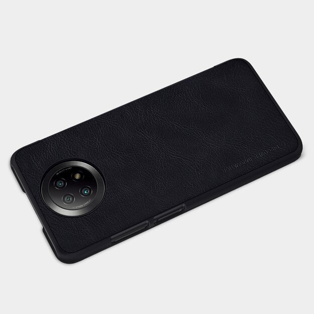 Nillkin Qin leather holster case for Xiaomi Redmi Note 9T 5G brown 17