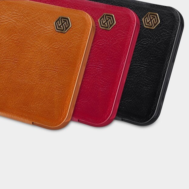 Nillkin Qin leather holster case for Xiaomi Redmi Note 9T 5G brown 11