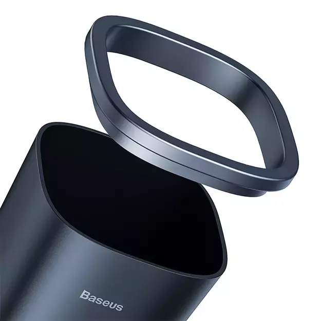 Baseus CRLJT-A01 waste bin for a car mounted in a cup holder - black 4