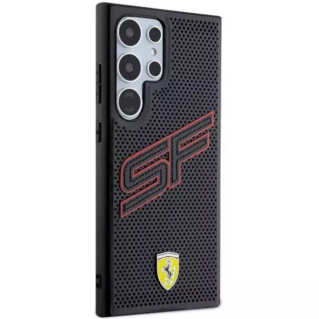 Ferrari Big SF Perforated case for Samsung Galaxy S24 Ultra - black 3