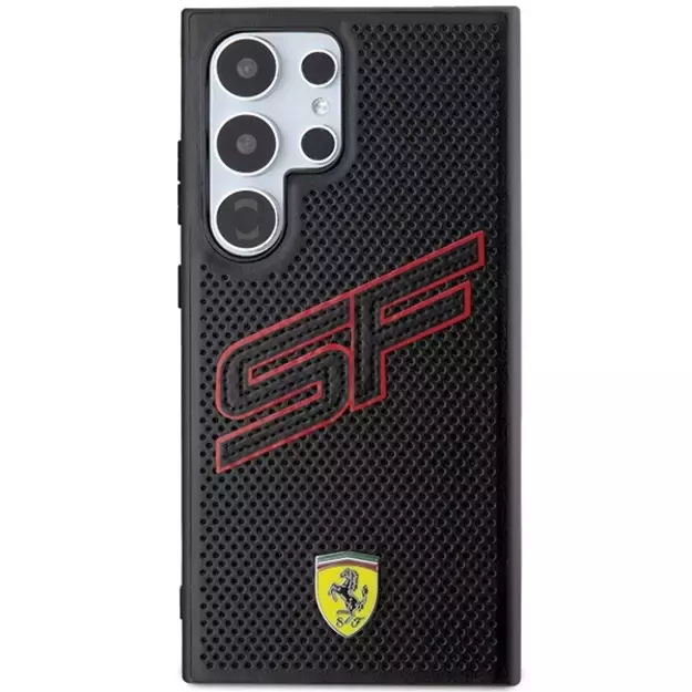 Ferrari Big SF Perforated case for Samsung Galaxy S24 Ultra - black 2