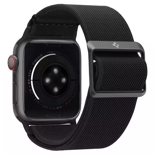 Spigen Fit Lite Strap for Apple Watch 4/5/6/7/8/9/SE/Ultra (42/44/45/49 mm) - Black 7