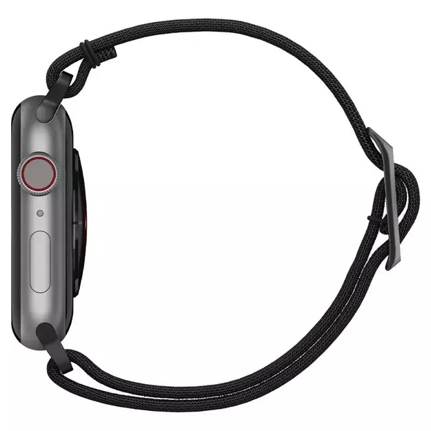 Spigen Fit Lite Strap for Apple Watch 4/5/6/7/8/9/SE/Ultra (42/44/45/49 mm) - Black 9