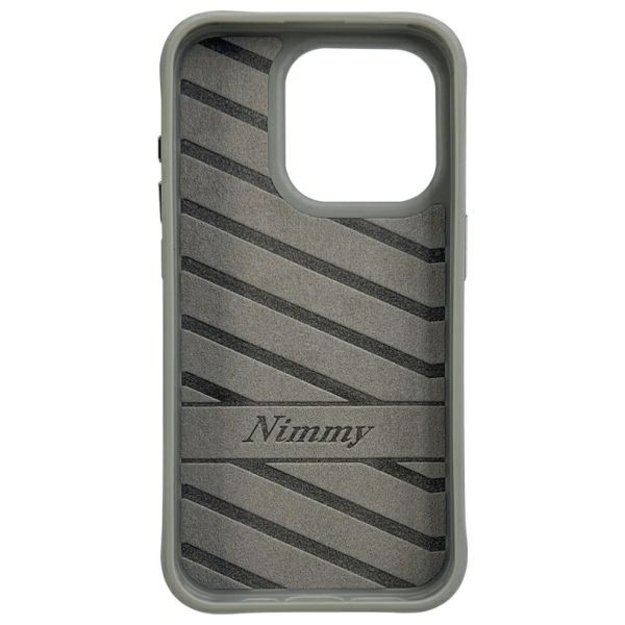 Nimmy Cool&amp Cute 2.0 Bear Case for iPhone 15 Pro Max - Gray 4