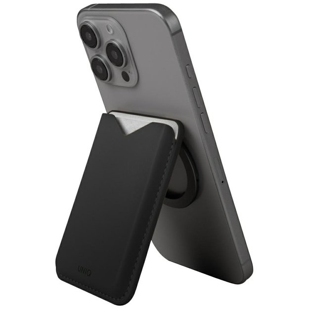 Uniq Lyden Evo Magnetic Phone Wallet - Black 1