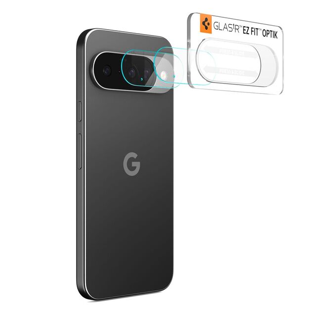 Spigen Optik Glas.tR Camera Protector 2-pack for Google Pixel 10 - Transparent 12