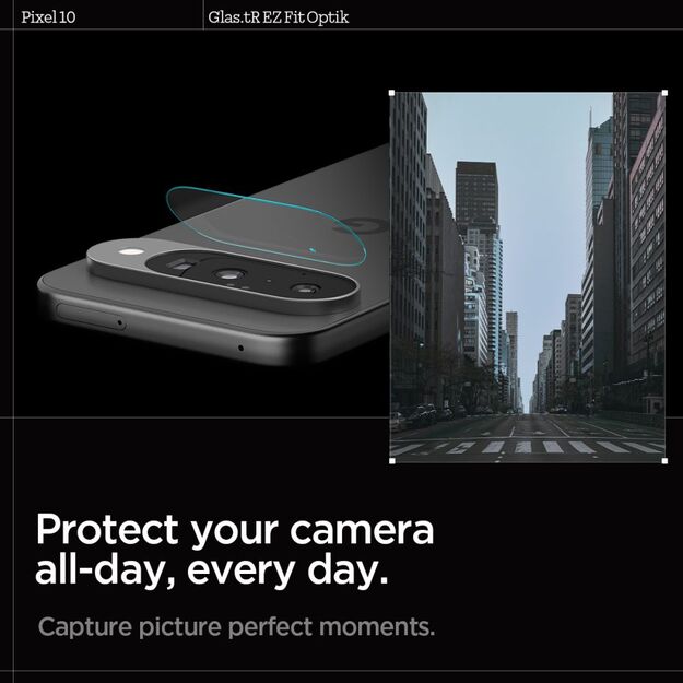 Spigen Optik Glas.tR Camera Protector 2-pack for Google Pixel 10 - Transparent 6