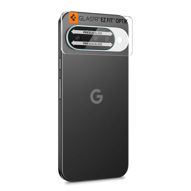 Spigen Optik Glas.tR Camera Protector 2-pack for Google Pixel 10 - Transparent 11