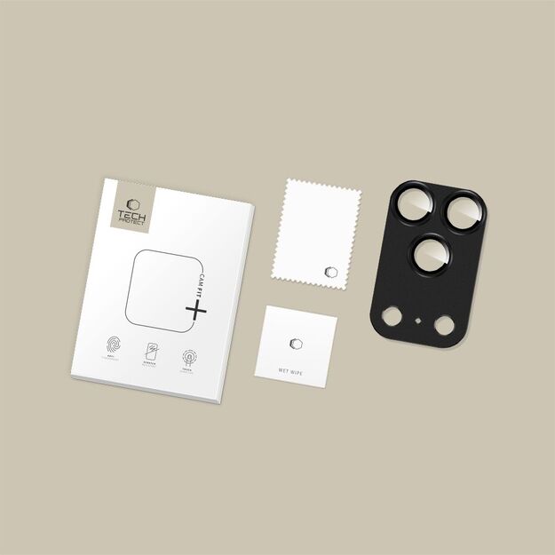 Tech-Protect Camfull Fit+ Camera Cover for iPhone 17 Pro - Black 2